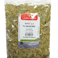 Panier Express Feuille de Séné 50g Sana Makki du Maroc LAAROUSSA New