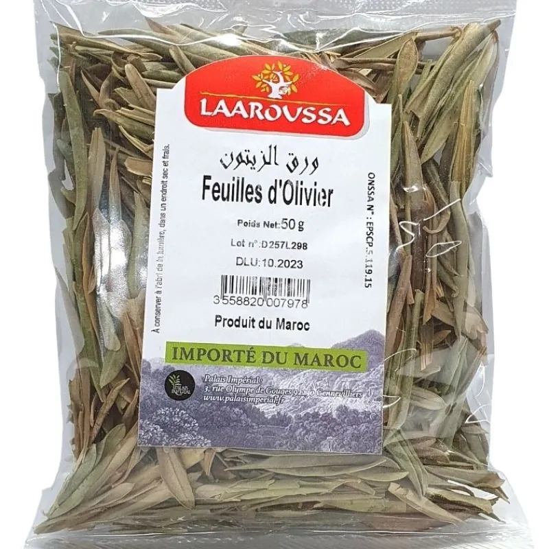 Panier Express Feuille d'olivier 50g LAAROUSSA Outlet