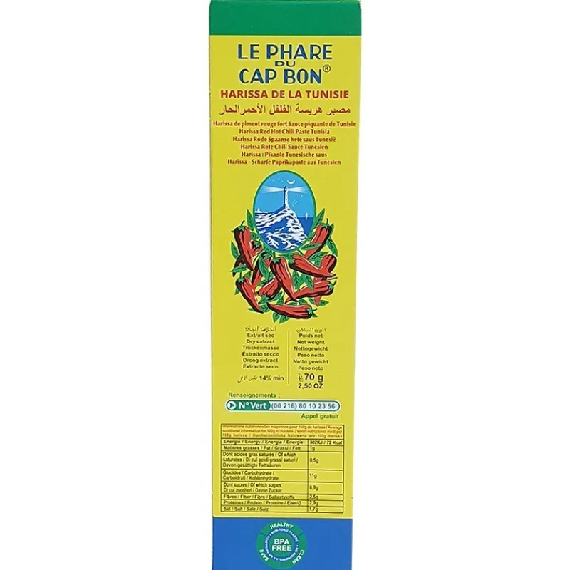 Panier Express Harissa tube Le Phare Du Cap Bon 70g Outlet