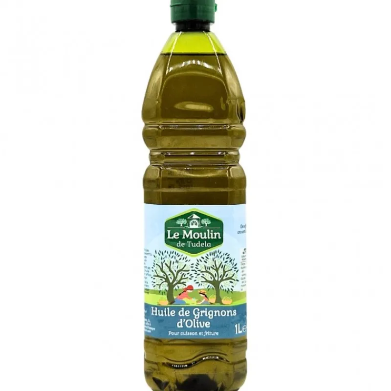 Panier Express Huile de grignon d'olive extra vierge 1L Espagne - Le Moulin de Tudela Online