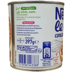 Panier Express Lait concentré sucré - NESTLE - 397g - Best