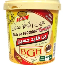 Panier Express Lot de 4 | Pâte de graines de Pin d'Alep - Assidet Zgougou | 4 x 500g Outlet