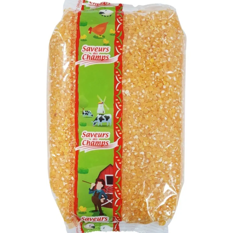 Panier Express Mais cassé haïti n°1 orange 1kg Best