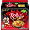 Panier Express Nouilles coréennes instantanées Buldak saveur Hot Chicken Stew – Pack de 5 x 140 g – Samyang Outlet