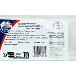 Panier Express Poisson Lieu Salé Séché 500g - Délice Marin Authentique | Cheap