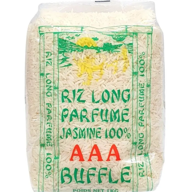 Panier Express Riz long parfumé jasmin - 1kg - Buffle Outlet