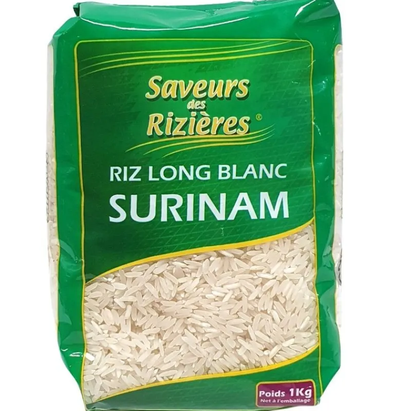 Panier Express Riz long Surinam - 1kg - Saveurs des Rizières Shop