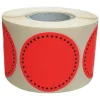 Panier Express Stickers promotionnel adhésif | orange fluo | Autocollant soldes | Rouleau de 400 étiquettes Store