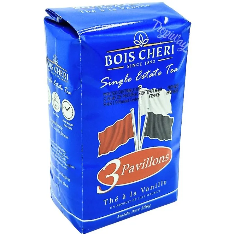 Panier Express Thé Bois Chéri - saveur vanille - 250g - 3 pavillons Best