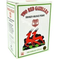 Panier Express Thé noir 2 Gazelles Rouges 500g | Thé noir ceylan Two Red Gazelles 500g Online