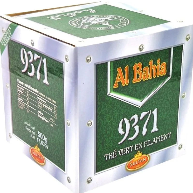 Panier Express Thé vert | chun mee | 9371 Al Bahia | 500g | Sultan Sale
