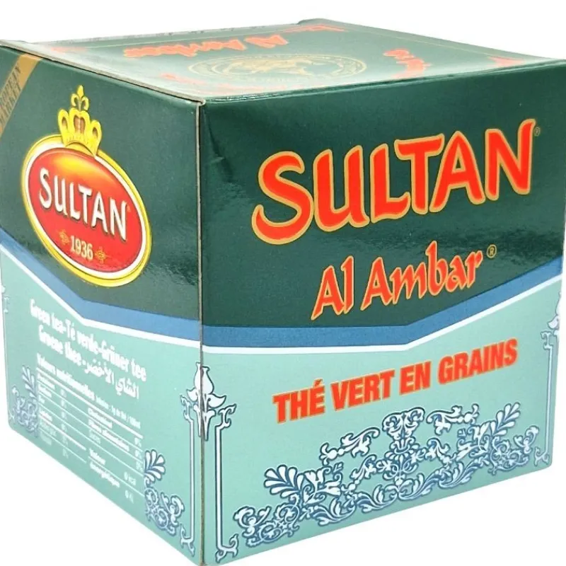 Panier Express Thé vert en grains | Al Ambar | 500g | Sultan Flash Sale