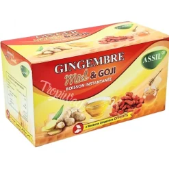 Panier Express Tisane Infusion Gingembre Miel & Goji - Assil Fashion