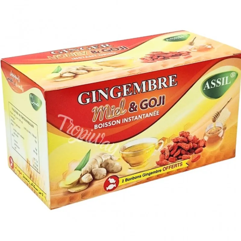 Panier Express Tisane Infusion Gingembre Miel & Goji - Assil Fashion